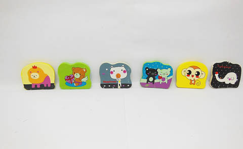36Pcs New Cute Cartoon Animal Erasers for Kid - Click Image to Close
